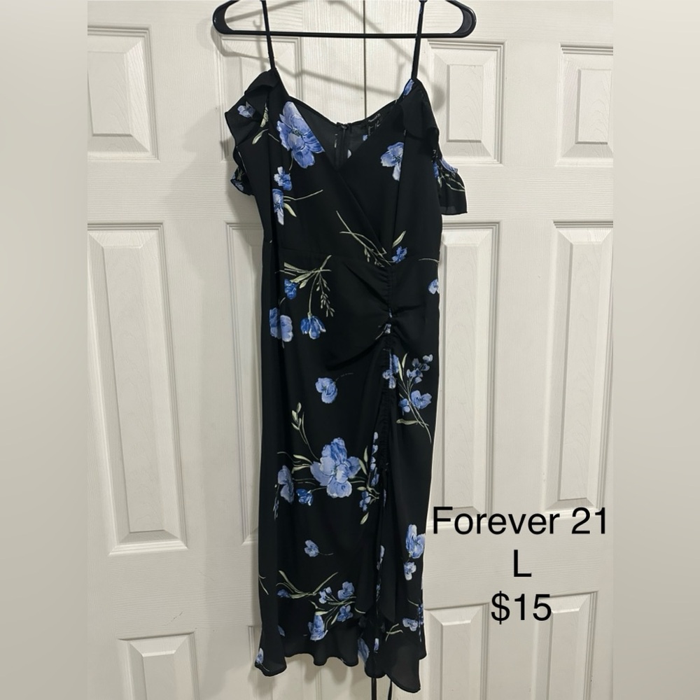 Off the shoulder floral dress